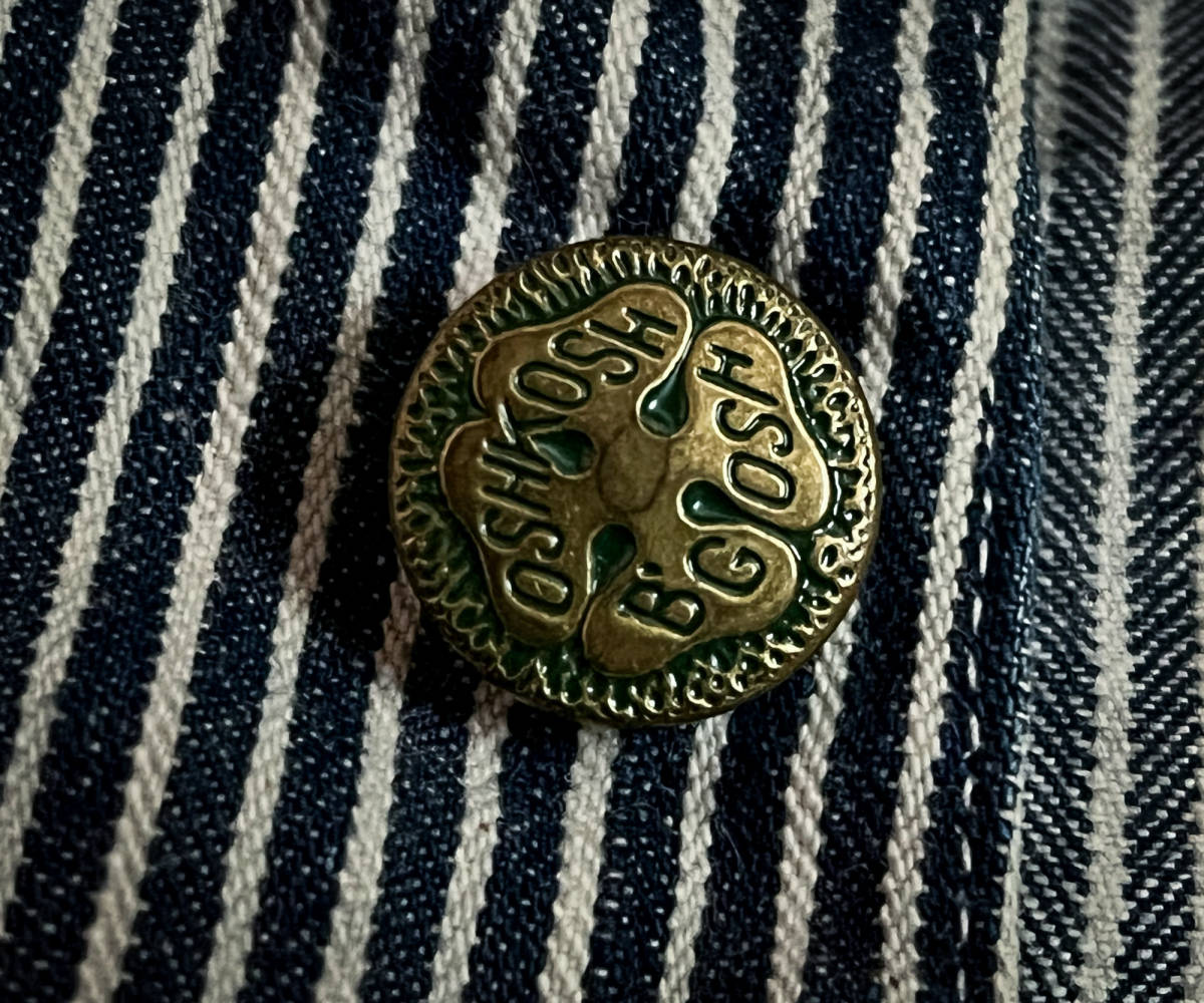 希少◇50s◇Osh Kosh オシュコシュ◇ヒッコリー◇エンジニアジャケット 