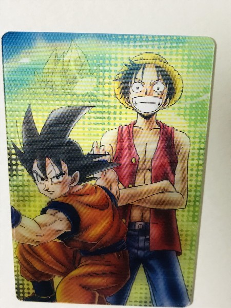 ドラゴンボール ワンピース カードグミ チェンジングカード 孫悟空 モンキー D ルフィ ドラゴンボールカードダス 売買されたオークション情報 Yahooの商品情報をアーカイブ公開 オークファン Aucfan Com
