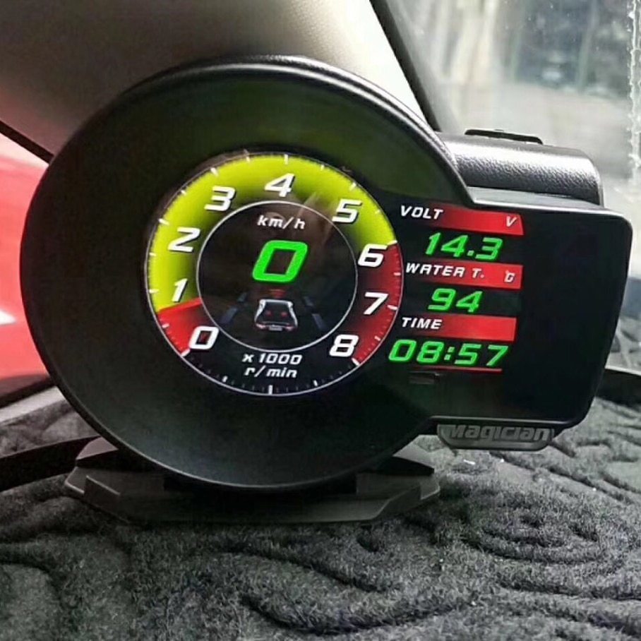 F835 Magician OBD2 OBD メーター : 魔術師 - 英語 SPR 魔術 obd2