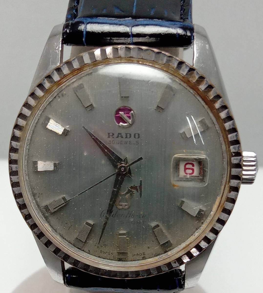 ジャンク 【稼動品】RADO ラドー ゴールデンホース 11743 スポーツ 30