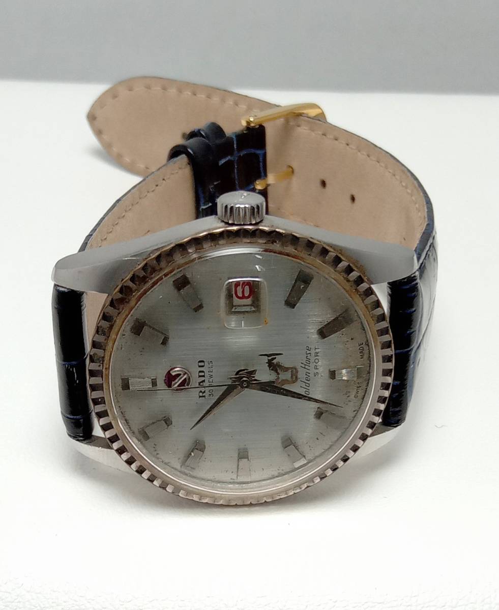 ジャンク 【稼動品】RADO ラドー ゴールデンホース 11743 スポーツ 30