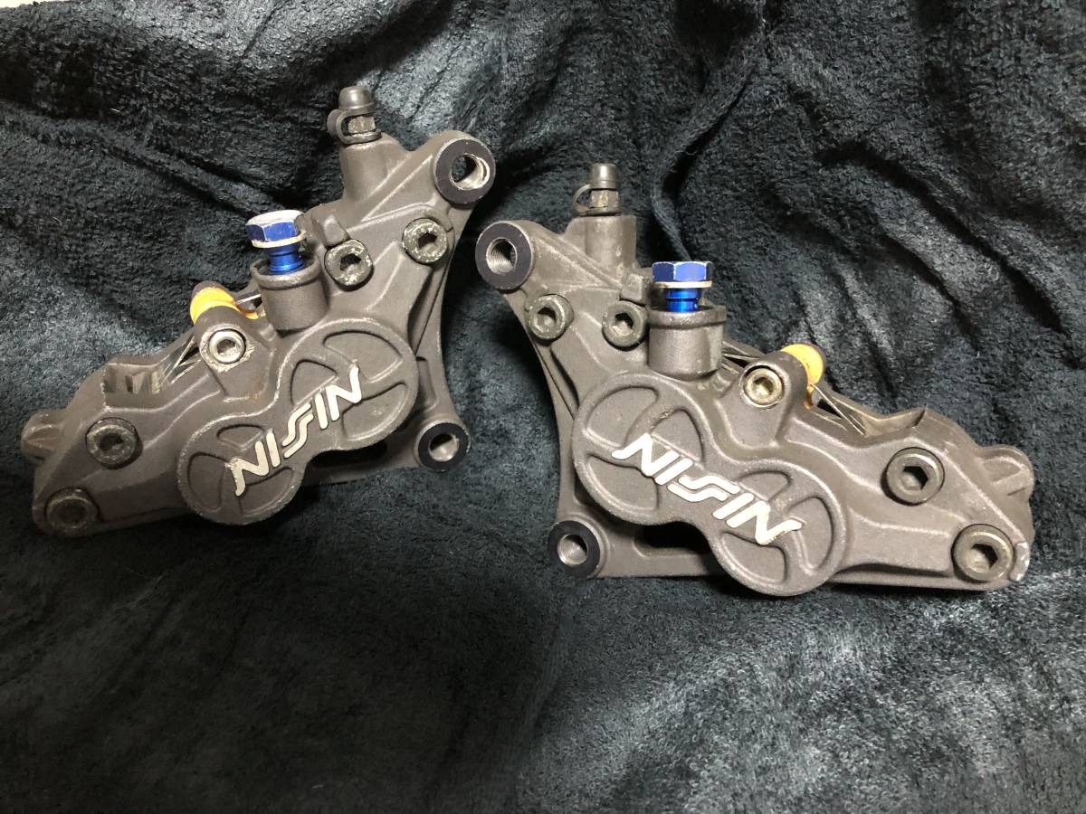 ニッシン ブレーキキャリパー 対向4pot 90mmピッチ GSX-R GSF1200 