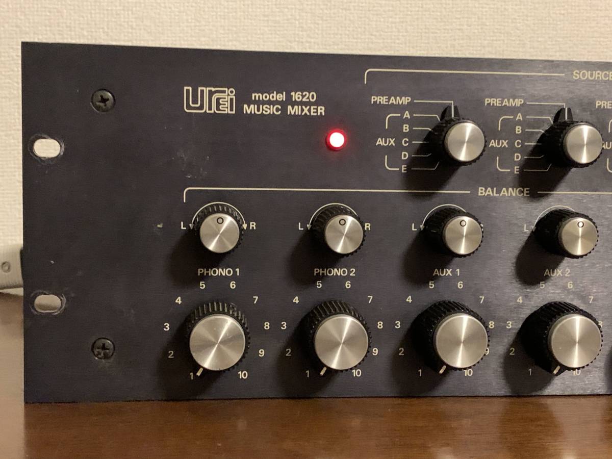 1円～【優良品】UREI 1620 MUSIC MIXER ☆基本整備済み☆ シリアル