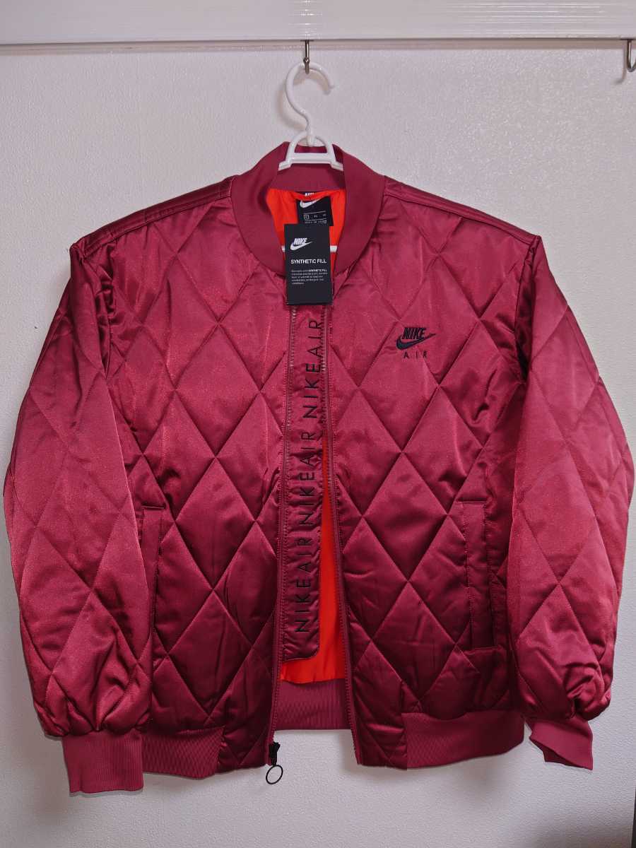 新品NIKE ジャケット エアSYNフィル レデースXL 秋冬サテンブルゾン 