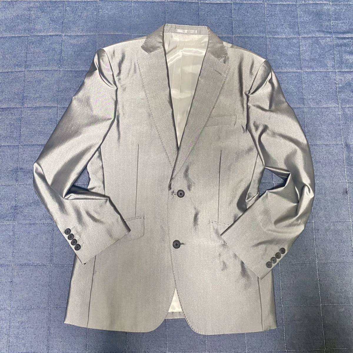1円～ ☆美品 光沢感のあるスーツMENS TENORAS スーツ 3ピース