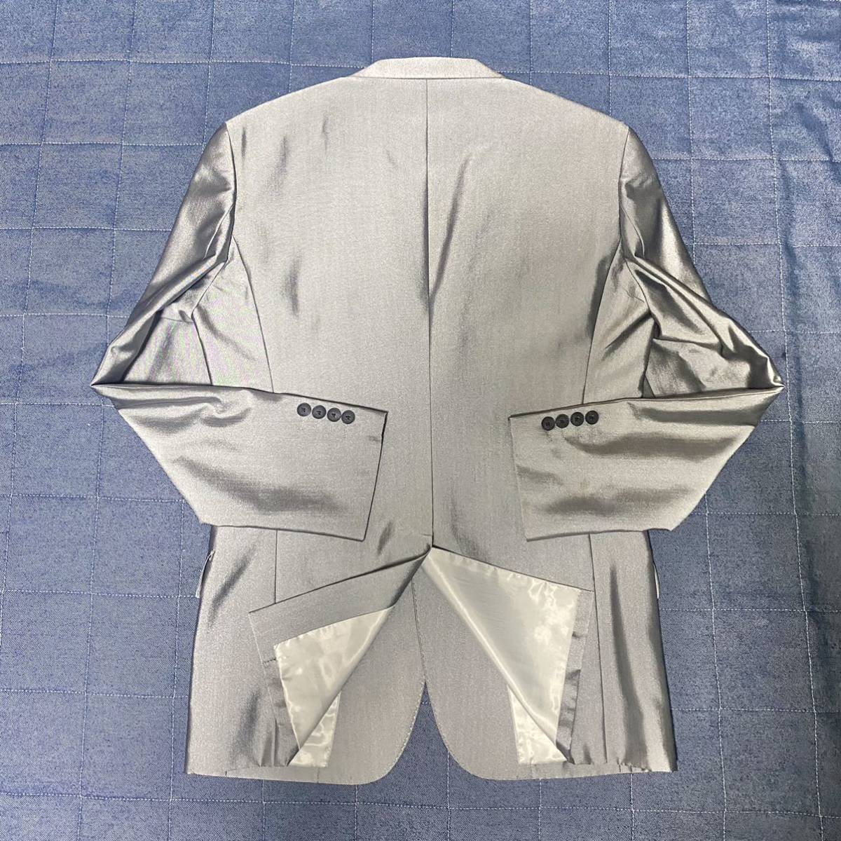 1円～ ☆美品 光沢感のあるスーツMENS TENORAS スーツ 3ピース