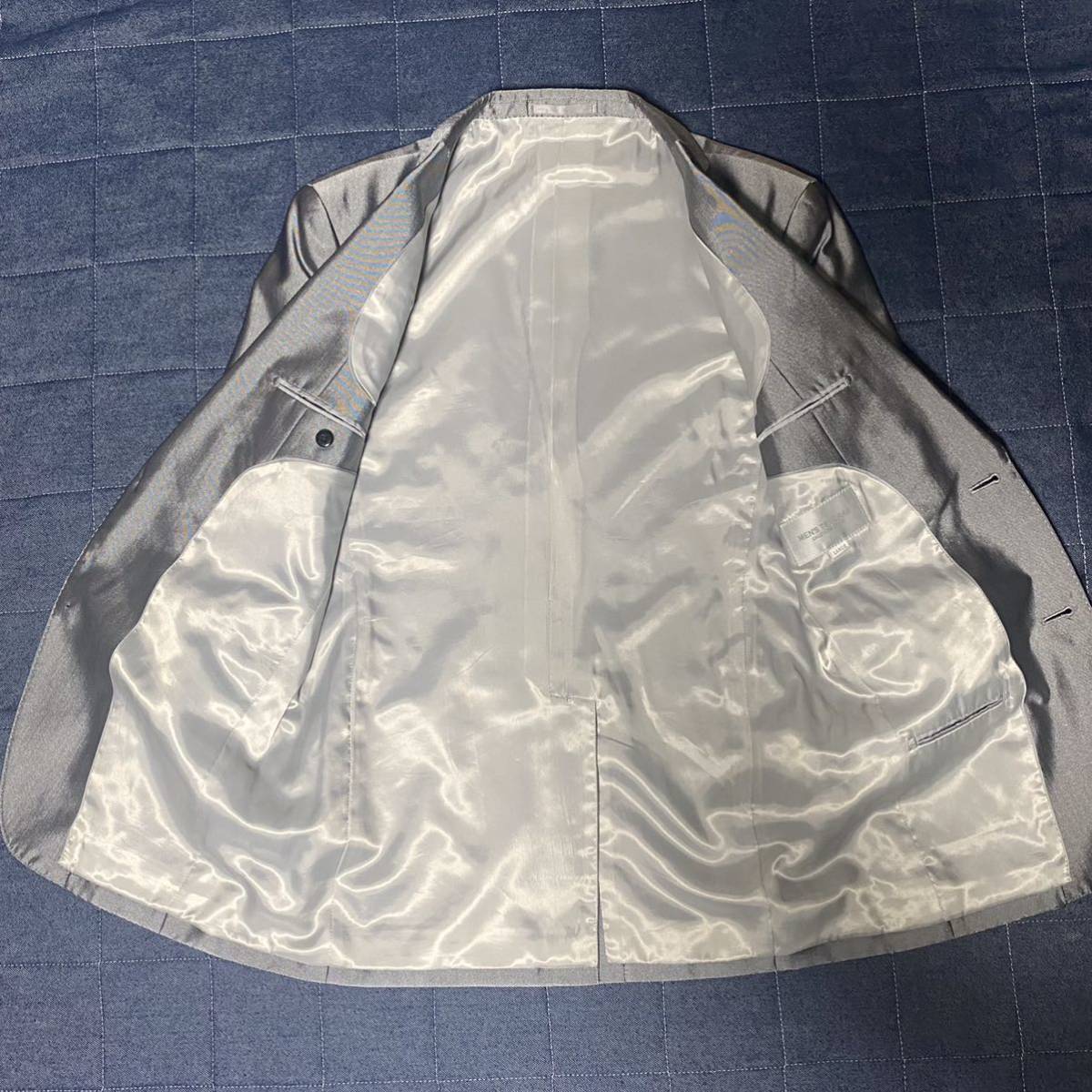 1円～ ☆美品 光沢感のあるスーツMENS TENORAS スーツ 3ピース