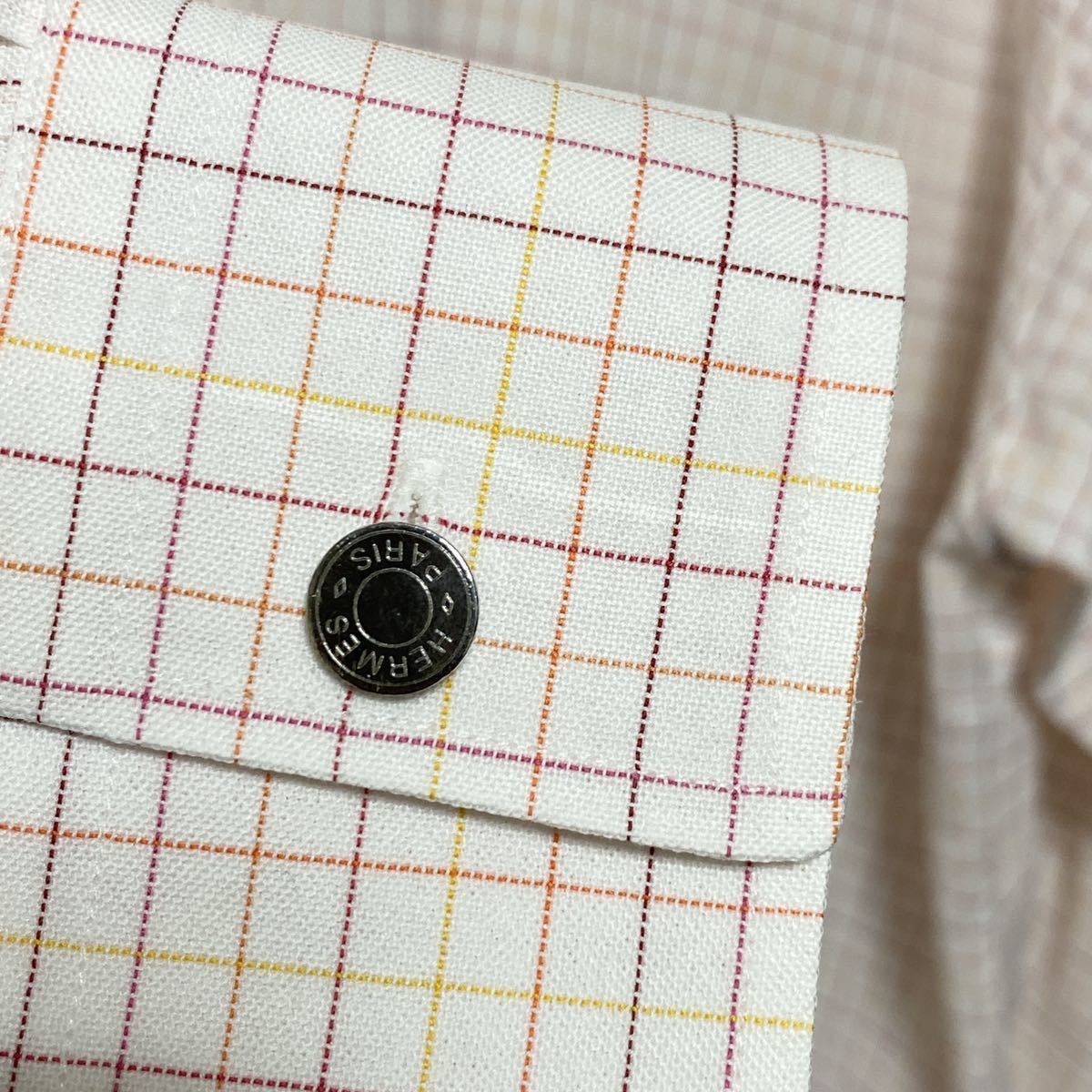 即日出荷 HERMES セリエ チェック柄 長袖シャツ エルメス 【公式通販】
