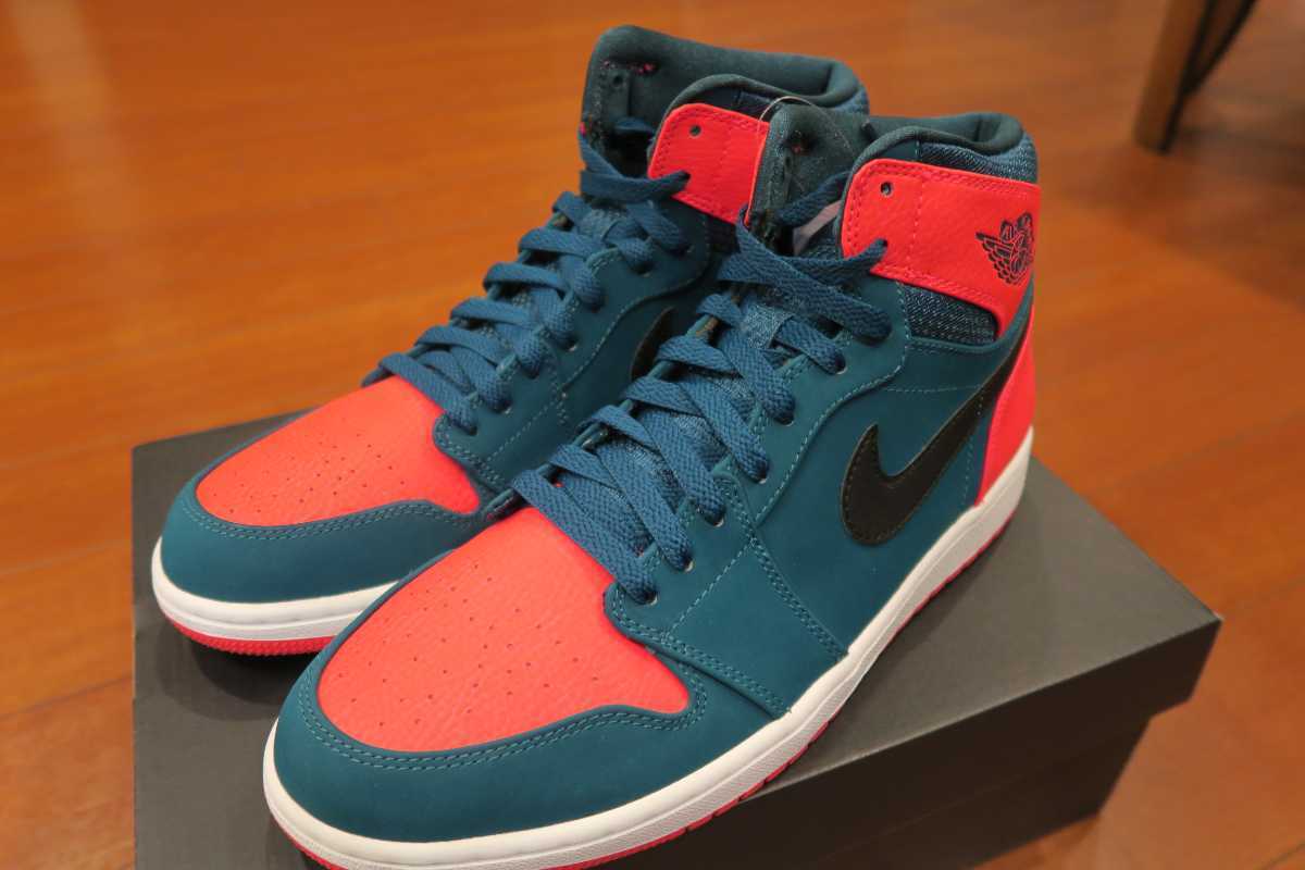 NIKE AIR JORDAN 1 RETRO HIGH TEAL/BLACK-INFRARED23-WHITE NIKE AIR JORDAN 1 RETRO HIGH TEAL/BLACK-INFRARED23-WHITE