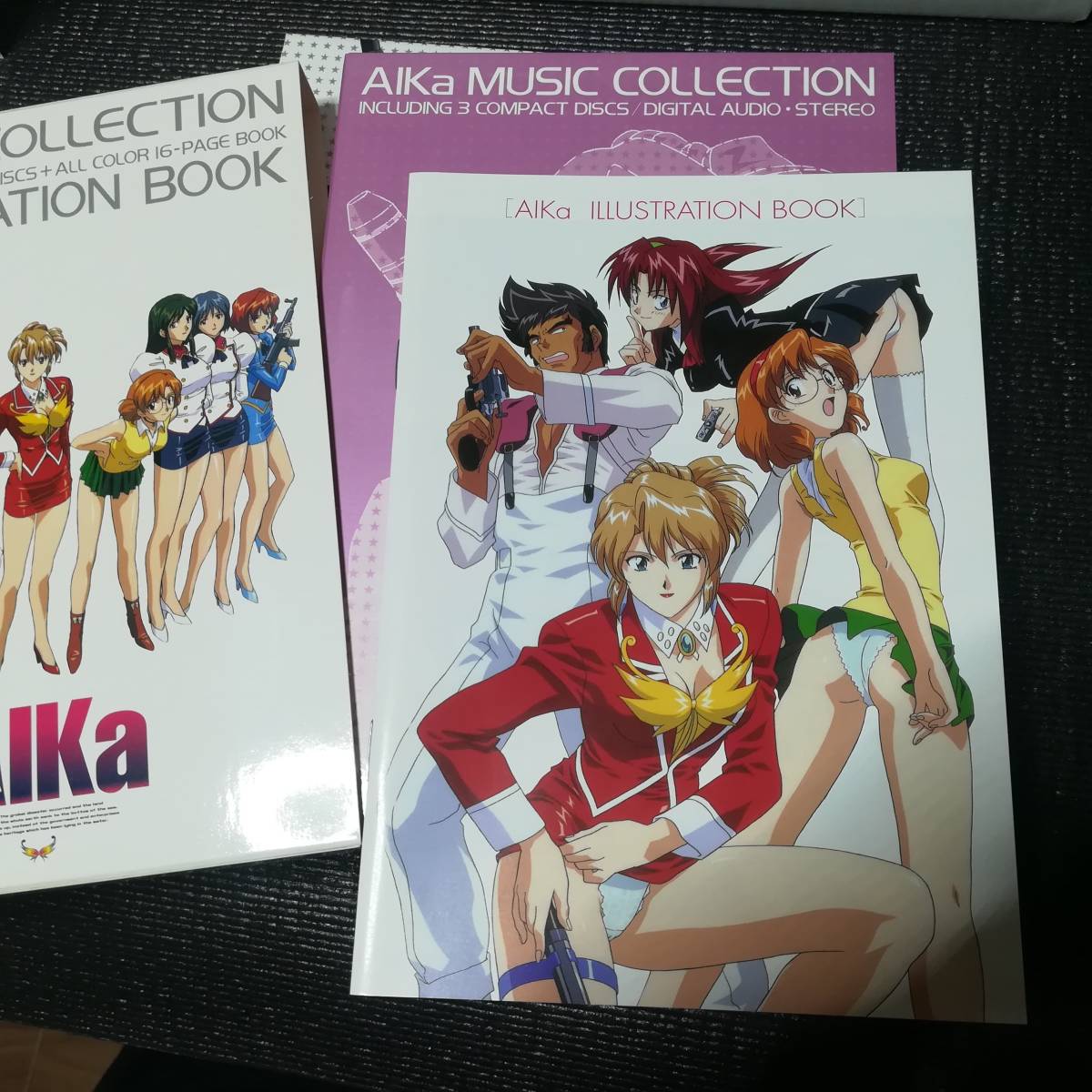 Aika リマスターBOX 初回封入特典 「MUSIC COLLECTION」「ILLUSTRATION 