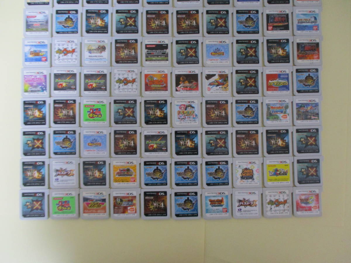 3DS ソフトのみ 100本セット まとめ 動作未確認 ジャンク 24