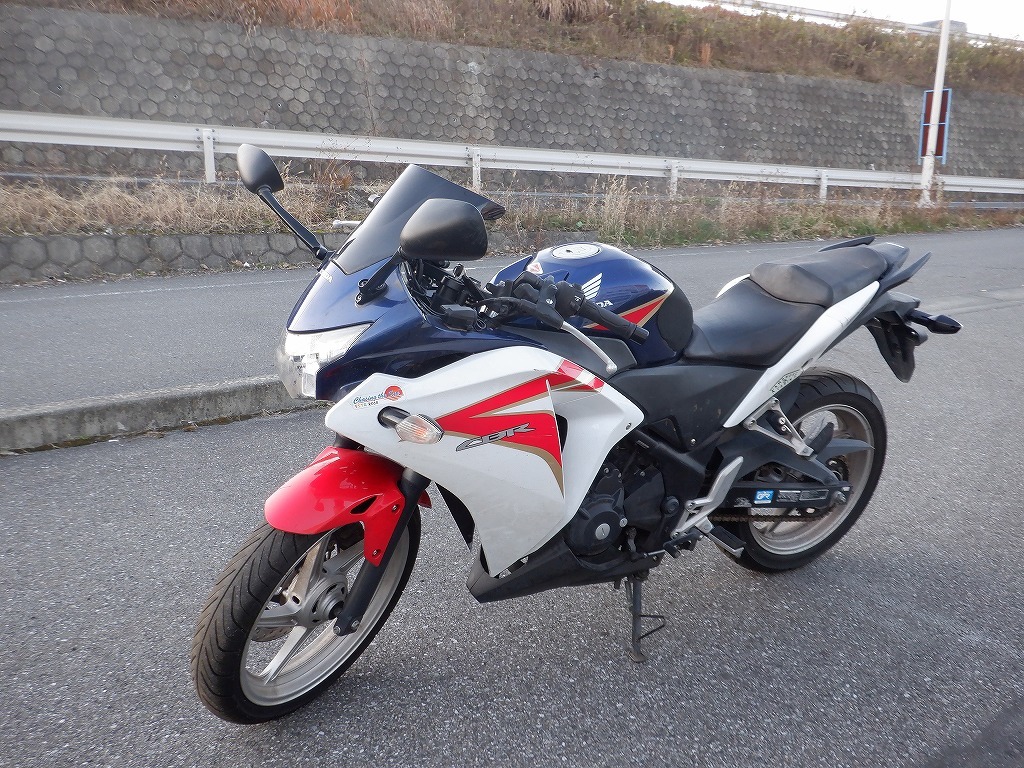 CBR250R MC41 前期 書類・鍵付き 実働 ベース車③ 格安 売り切り 青/白 