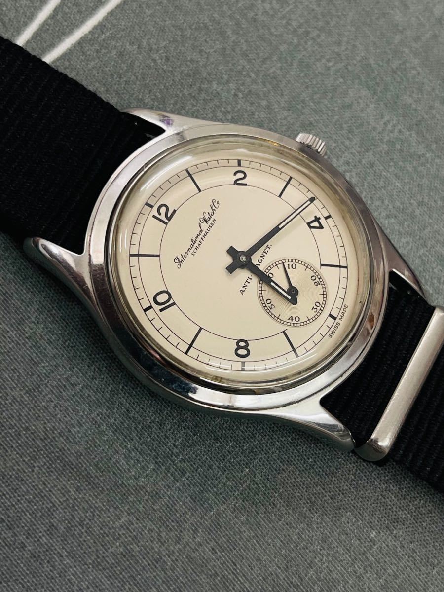 IWC SHAFFHAUSEN クッション型手巻き メンズ 腕時計 TO.469 時計