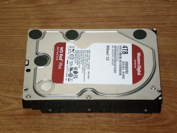2個セット 3.5インチ HDD WD Red Pro 4TB WD4003FFBX / 4TB NAS ware