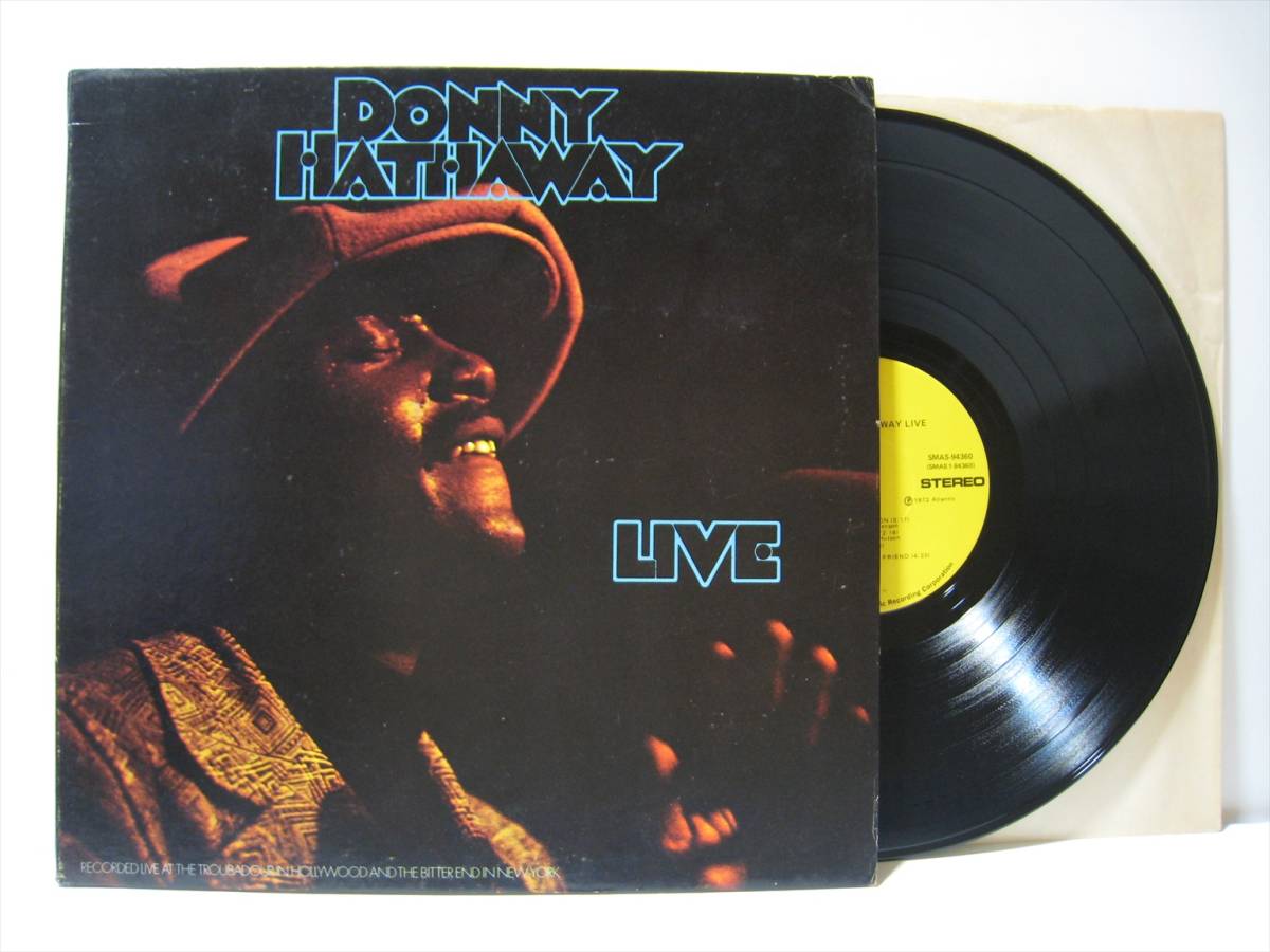 LP】 DONNY HATHAWAY / LIVE US盤 レコードクラブ盤 CAPITOL SMAS