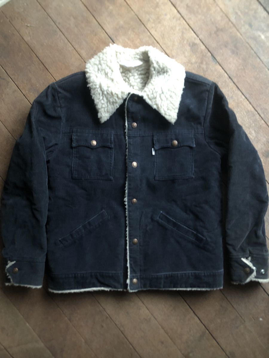リーバイス 70505 コーデュロイ ジャケット ネイビー 70's Levi's