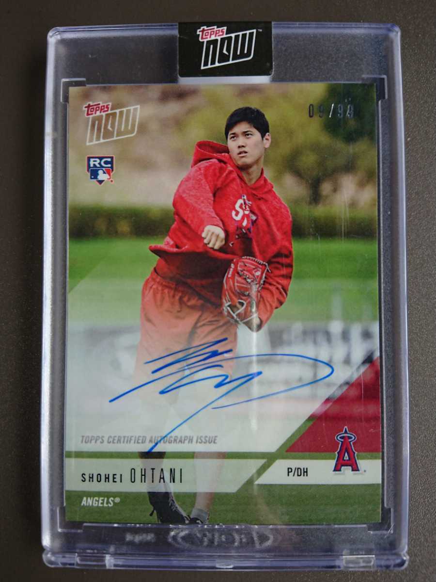 大谷翔平 ルーキーサインカード！ Road to Opennig Day RC 2018 Topps 