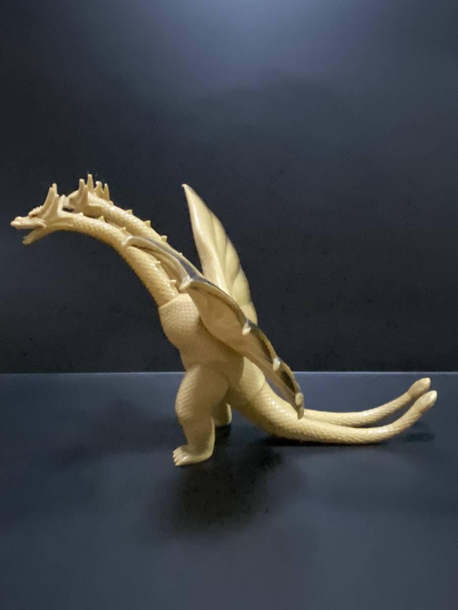 キングギドラ ソフビ フィギュア 1984年 BANDAI 東映 希少 レア 【中古