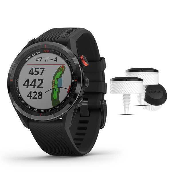 【送料無料】GARMIN ガーミン Approach S62 ブラック　アプローチ CT10 3個同梱限定セット 新品_1