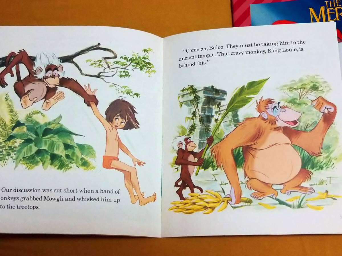 Cd付き英語絵本 リトル マーメイド ジャングル ブック Disney Magical Stories 洋書 外国語絵本 売買されたオークション情報 Yahooの商品情報をアーカイブ公開 オークファン Aucfan Com