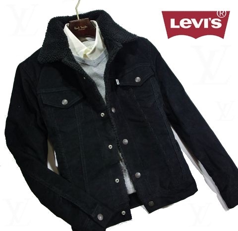 L火12238新品▽ リーバイス シェルパ トラッカージャケット 【 M 】 黒