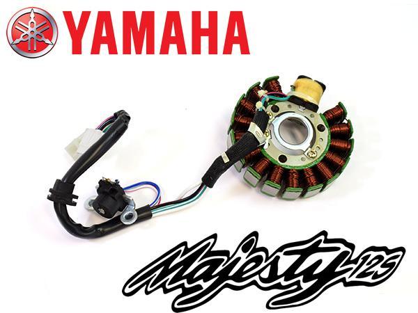 送料無料，格安 マジェスティ125 キャブ車用 ジェネレーター アッセンブリー ステーターコイル 5CA(ヤマハ用)｜売買されたオークション情報、yahooの商品情報をアーカイブ公開 - オークファン ヤマハ用