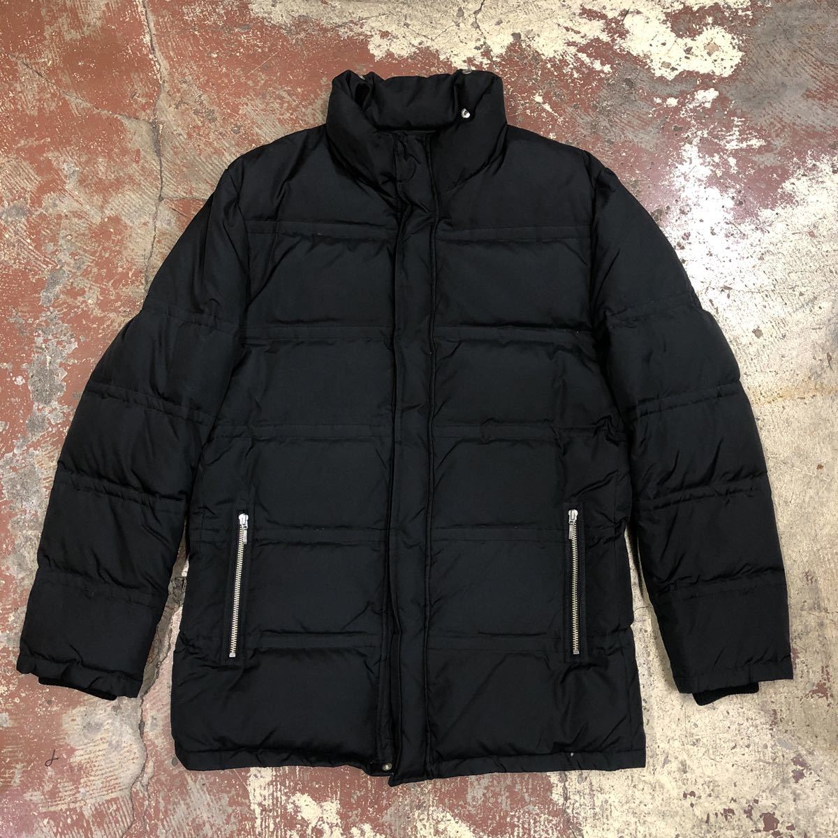 ined homme イネドオム ダウンジャケット 黒 3 フランドル ファー欠品 
