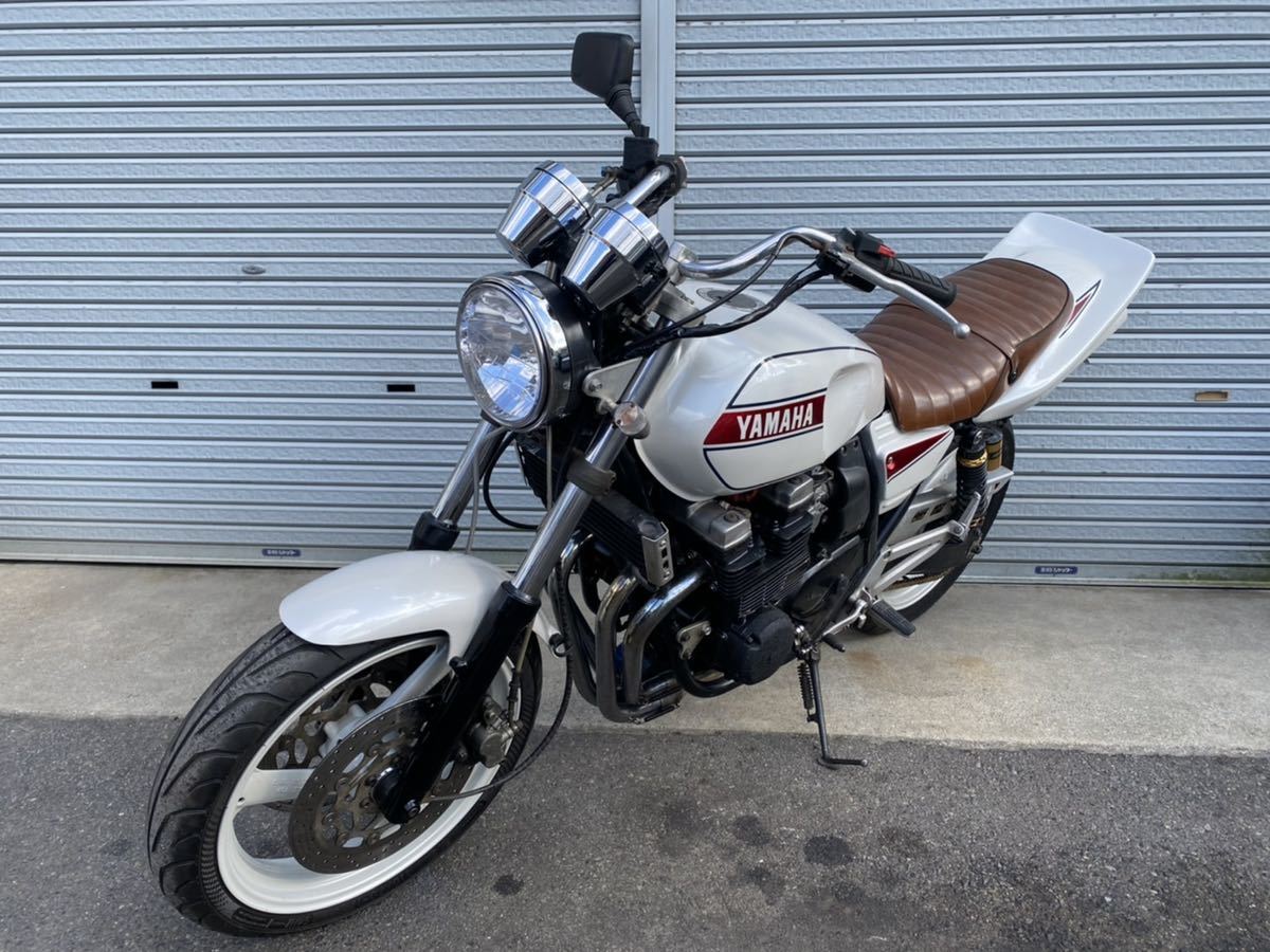 美車】XJR400 4HM ヤマハ YAMAHA 外装 単車 マフラー ヤマハ 4HM 青島 