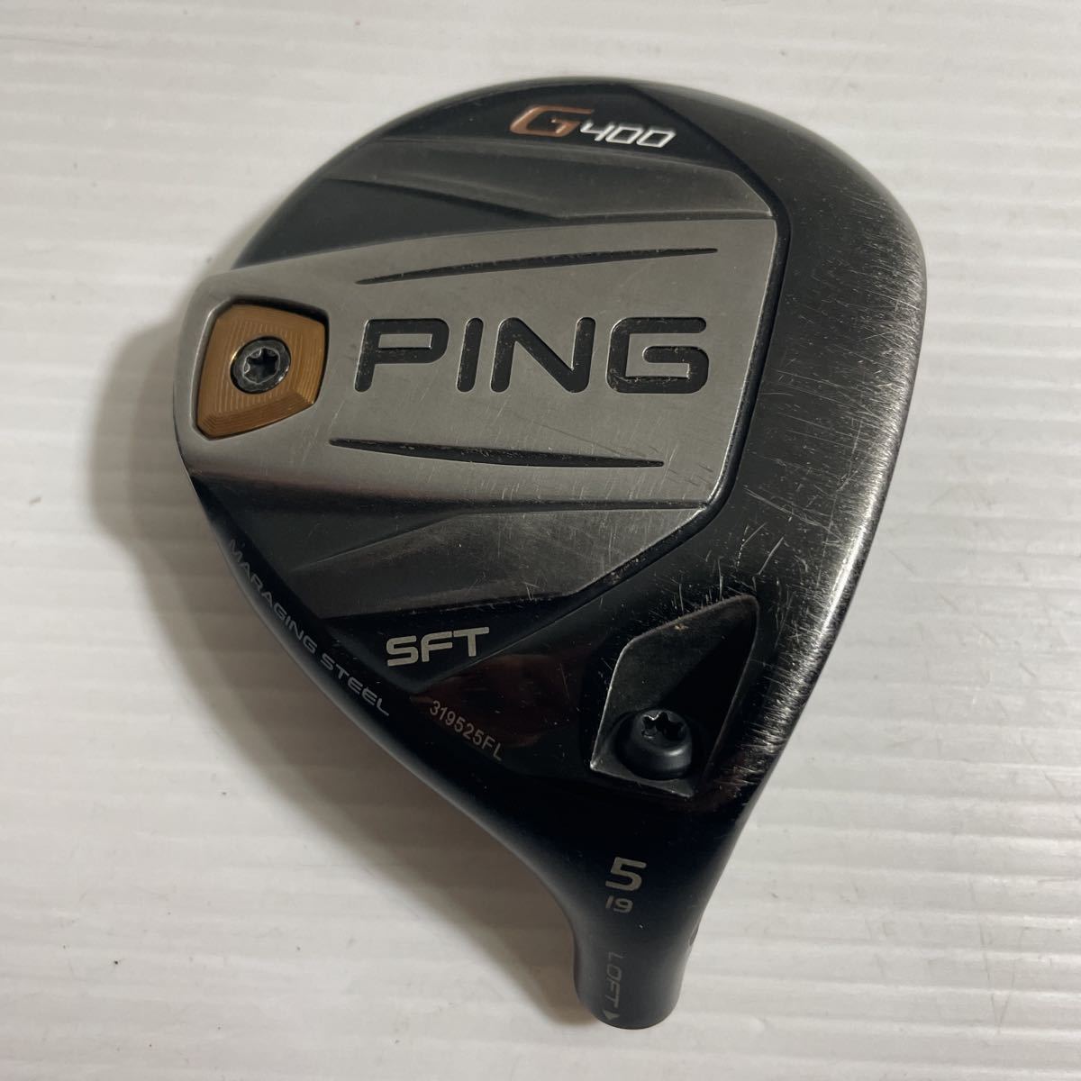 ゴルフ （美品）ピン PING G400 5W ヘッドのみ