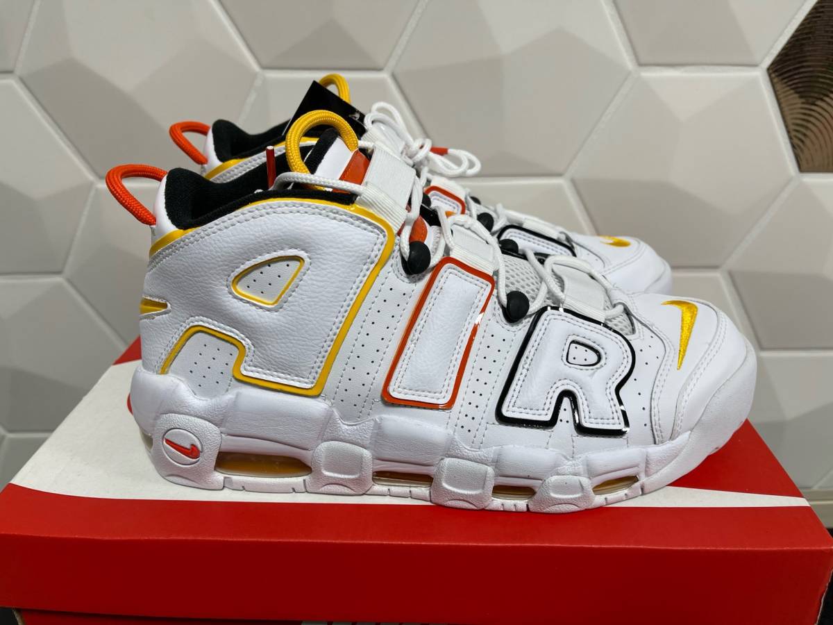 27.5㎝ ナイキ モアテン レイガンズ NIKE AIR MORE UPTEMPO Roswell 