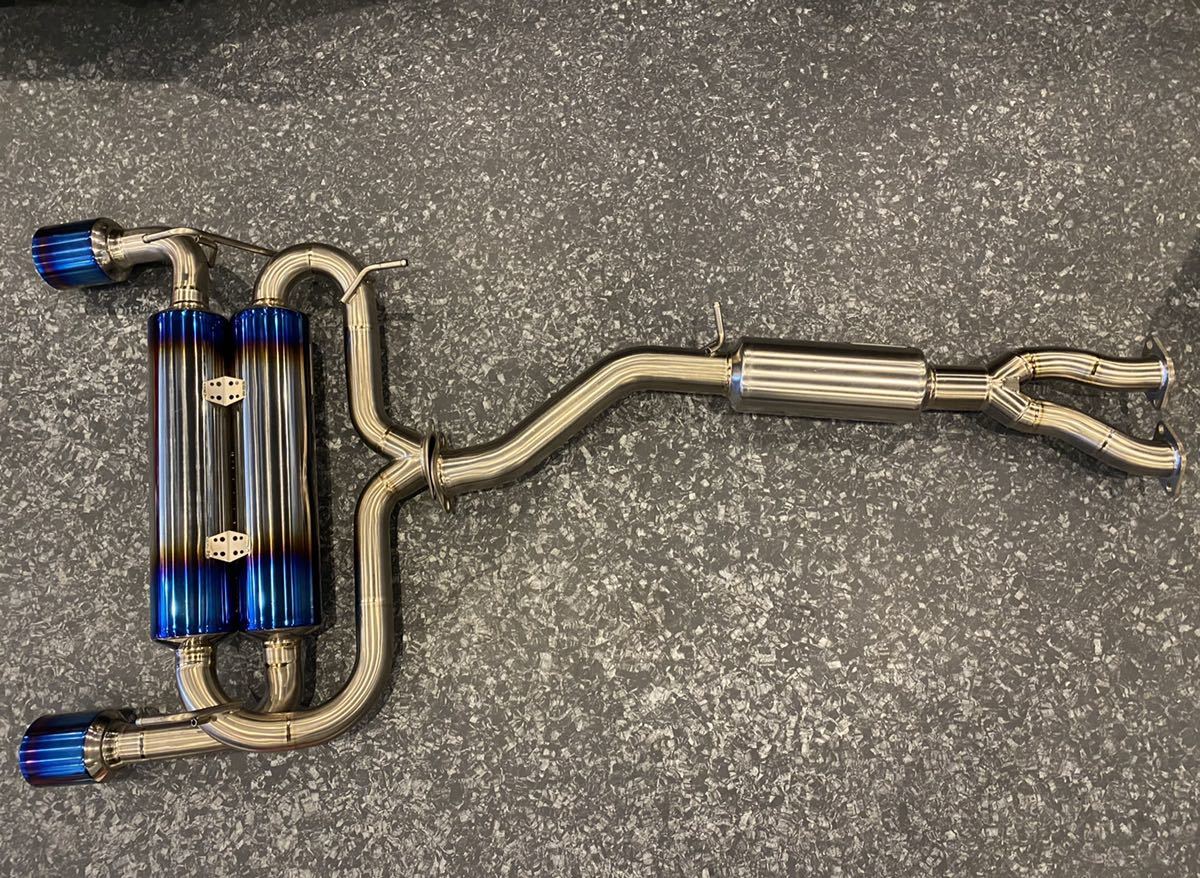 Z34 ニスモ R1チタンマフラー POWER HOUSE amure R1 TITAN(社外品 Z34 ニスモ R1チタンマフラー POWER HOUSE amure R1 TITAN(社外品