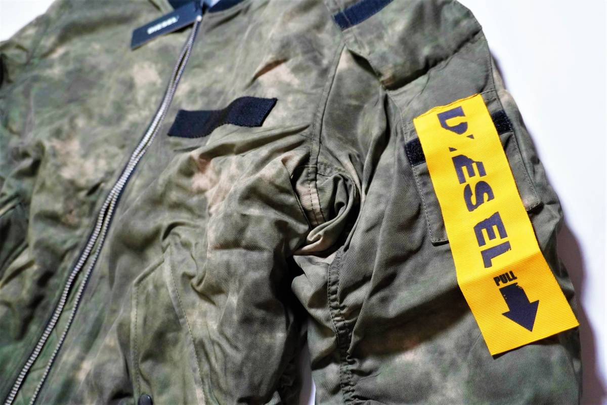 新品タグ付/正規品】秋冬 5万 サイズL DIESEL ディーゼル デジタル 