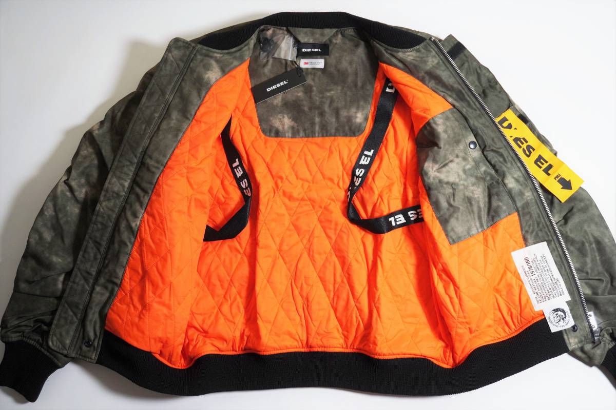 新品タグ付/正規品】秋冬 5万 サイズL DIESEL ディーゼル デジタル 