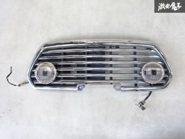 ミラジーノl700s l710s 後期 フロントグリル　ラジエーターグリル ○：ミラジーノ L700S L710S 純正 フロントグリル フォグランプ 12