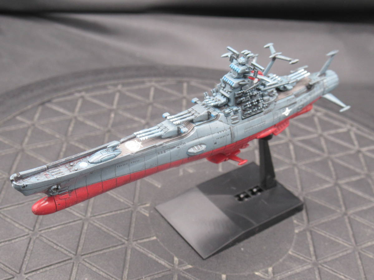メカコレ ヤマト級２番艦ムサシ改 艦首改修塗装済み完成品 ヤマトよ永遠にカラー 宇宙戦艦ヤマト22 宇宙戦艦ヤマト 売買されたオークション情報 Yahooの商品情報をアーカイブ公開 オークファン Aucfan Com
