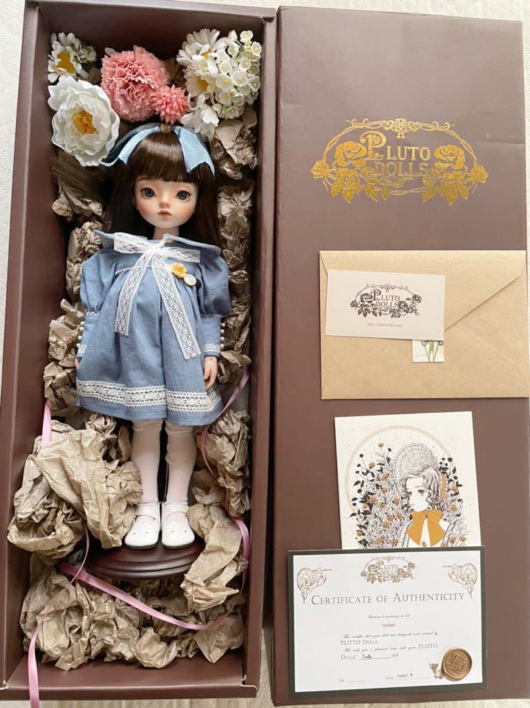DollsBisque DOLK×Pluto doll ver Buttercup“Crème de Menthe” “Buttercup” Iris Limited ver. - Rabbit PLUTODolls 球体 20cm級ビスクドール『Olive』は