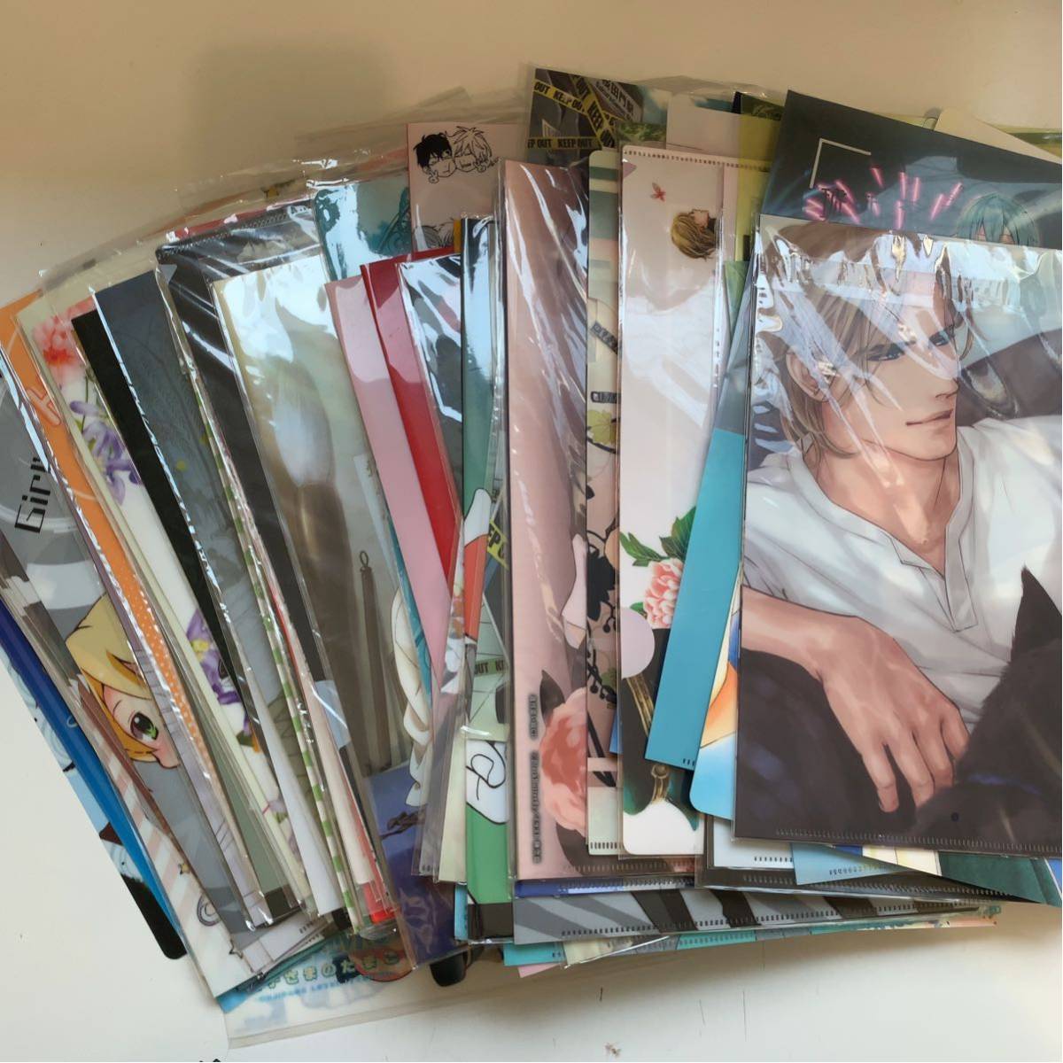 美少年・美男子・BL・同人系 グッズ まとめ売り 大量 クリアファイル 