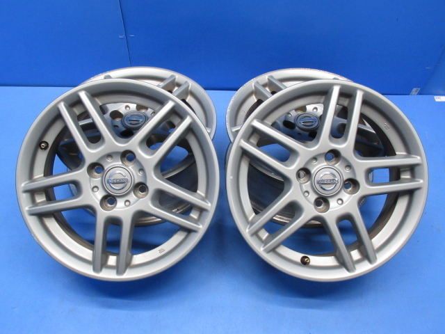 日産 マーチ SR後期純正ホイール 4本