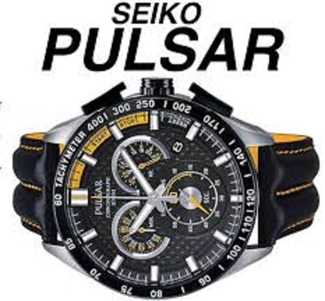 ☆彡【1円出品】SEIKO PULSAR クロノグラフ タキメーター 日本未販売