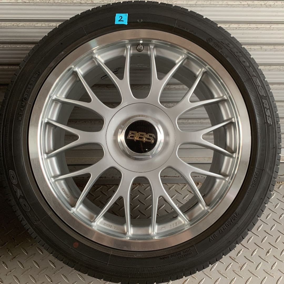 良品】BBS RG242 RG243タイヤ（TOYO215/50R1713年）付き4本セット