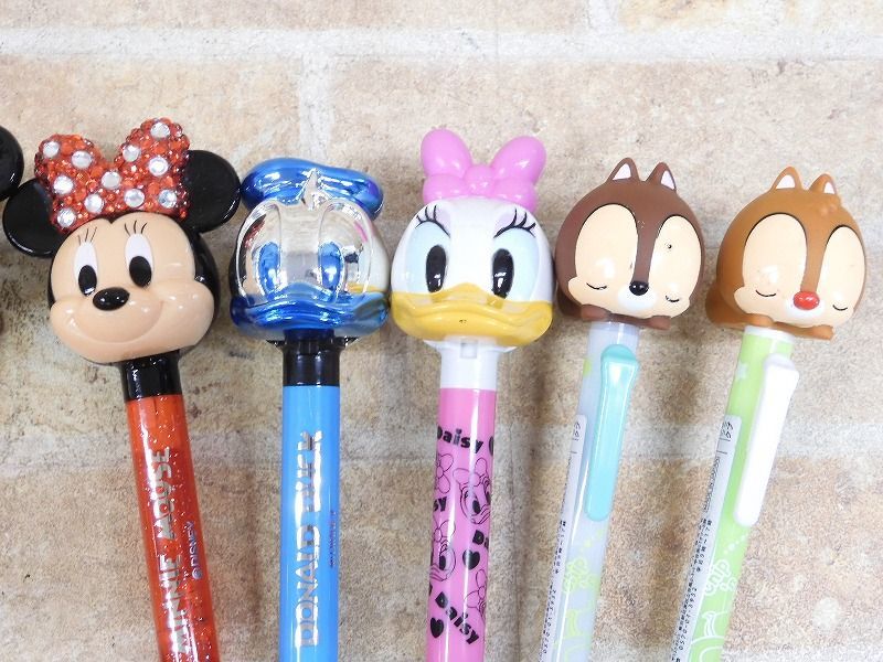 ディズニー　ビッグマスコット　ボールペンセット Disney/ディズニー ミッキー/ミニー/ドナルド/デイジー/プーさんetc