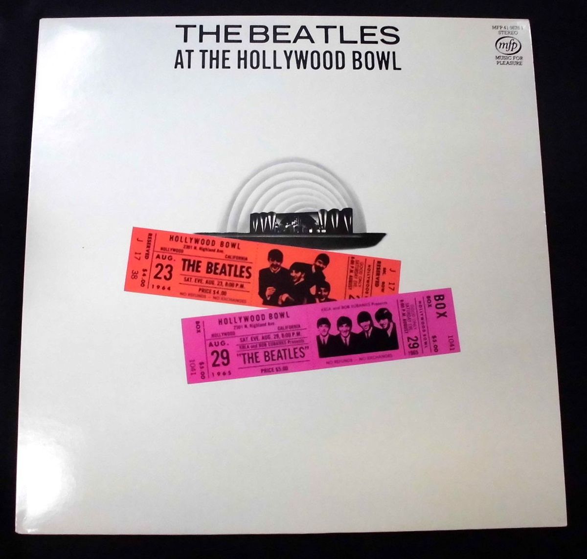 【限定セール，大人気】 UK-MFP Reissue w/Red Purple Tickets Cover &rdquo;&rdquo;EX++:NM- Copy&rdquo;&rdquo; The Beatles / The Beatles At The Hollywood Bowl(Beatles， The)｜売買されたオークション情報、yahooの商品情報をアーカイブ公開 - オークファ B