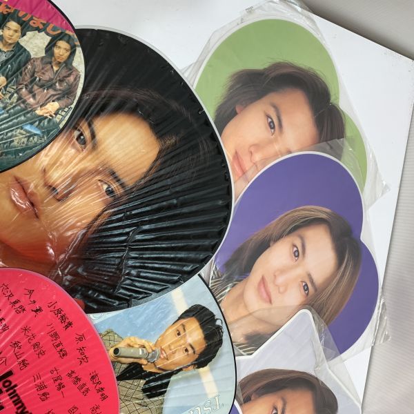 KinKi Kids 堂本光一＆堂本剛　ジャンボうちわ 新品・未使用 KinKi Kids うちわ 堂本光一 堂本剛 集合 カウコン