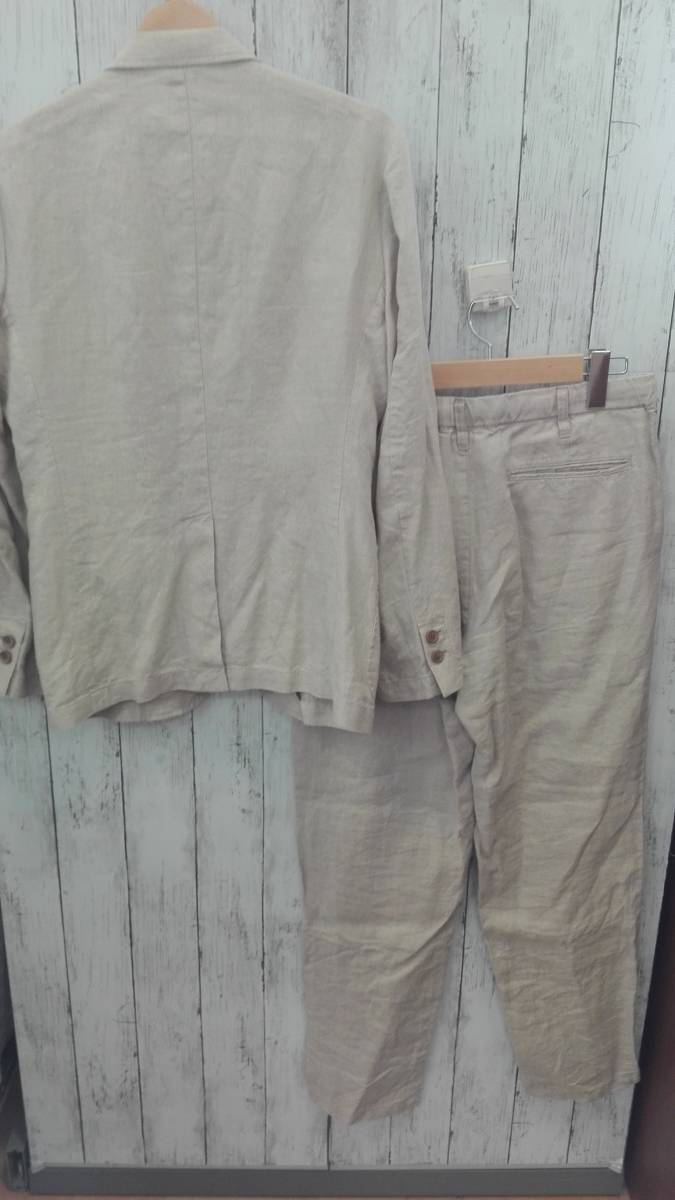 無印良品 セットアップ テーラードジャケット スーツ メンズ 麻 ベージュ S Sサイズ以下 売買されたオークション情報 Yahooの商品情報をアーカイブ公開 オークファン Aucfan Com