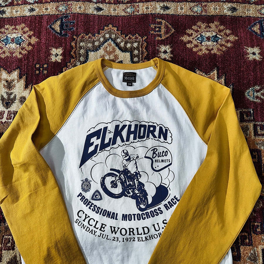 貴重 TOYS McCOY トイズマッコイ ロンt EASY RIDER TOYS McCOY】トイズマッコイ ◇ラグラン Tシャツ ロンT ／M 【公式通販】