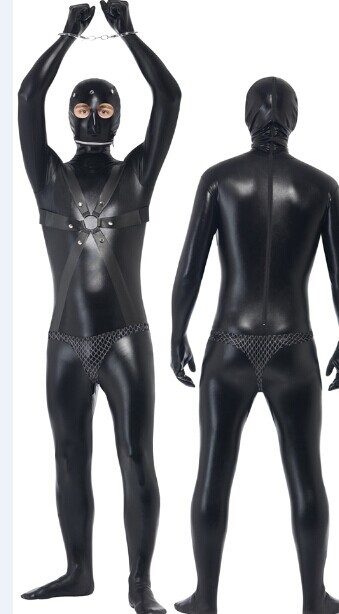 専用出品 エナメルボンテージ キャットスーツ 全身タイツ ゼンタイ