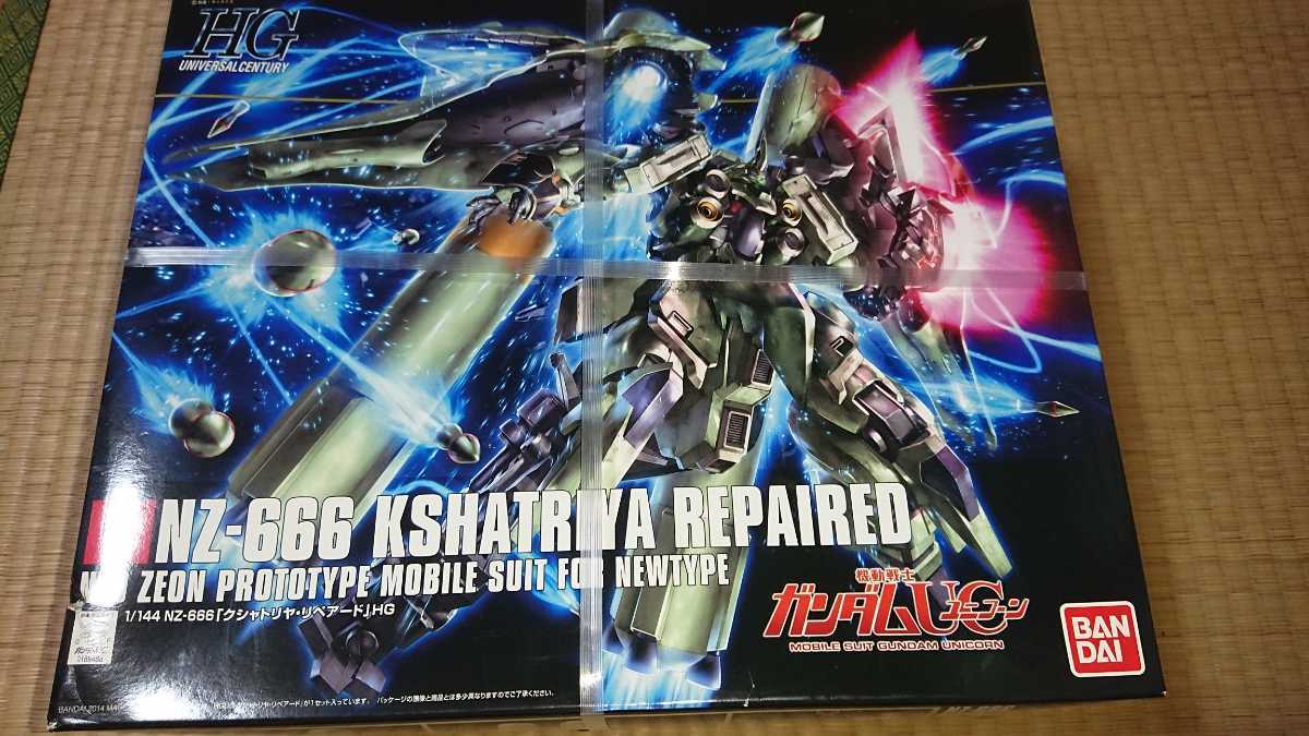 機動戦士ガンダムuc クシャトリヤリペアード Hg 未完成プラモデル 機動戦士ガンダムuc ユニコーン 売買されたオークション情報 Yahooの商品情報をアーカイブ公開 オークファン Aucfan Com