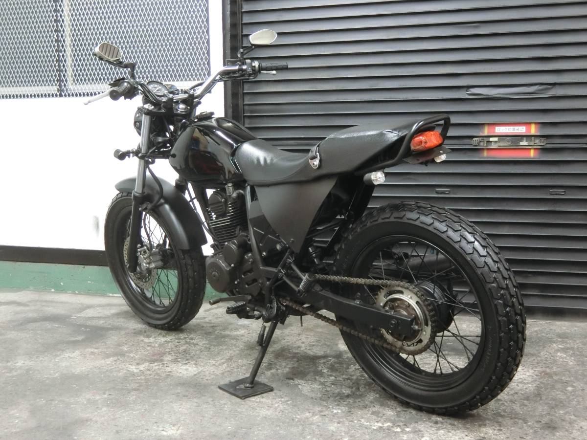 ftr223 フェンダーレス シンプルなオールブラックスタイル FTR223 
