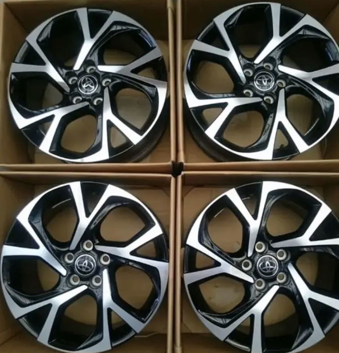 トヨタ純正 C-HR純正アルミホイール 4本セット C-HR対応商品一覧