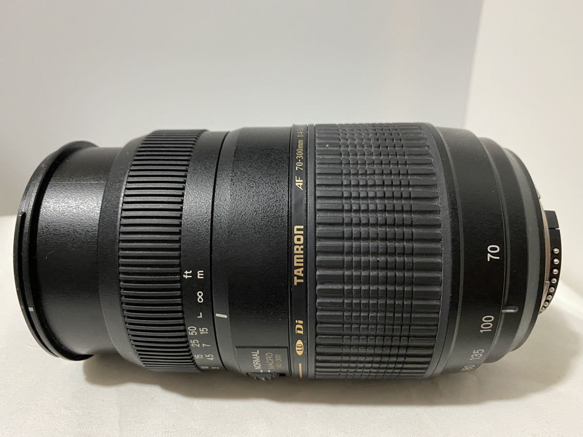 7月17日限定特価♪【Nikon用】TAMRON AF 70-300mm LD 70-300mm TAMRON Di ⭐️極上美品⭐️TAMRON 前後 AF70-300mm ☆極上美